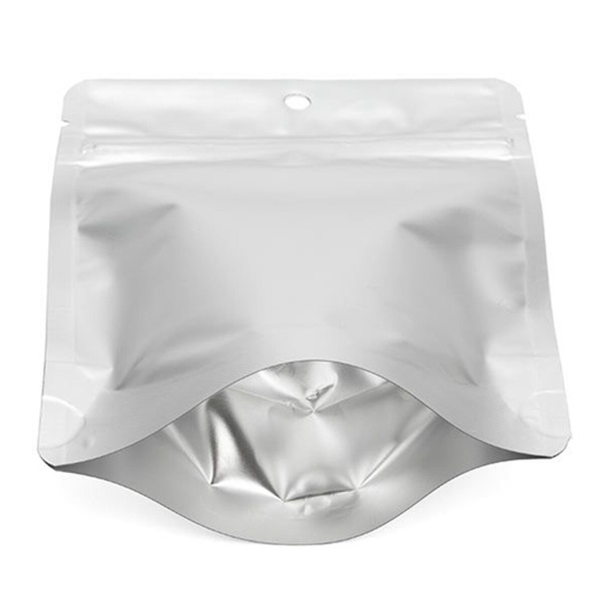 4 x 6 Stand Up Pouch -Metallic Silv